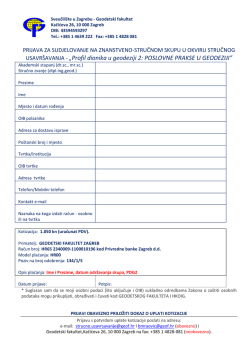 Preuzmite prijavnicu i prijavite se na skup.