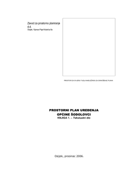 Plan - Zavod za prostorno uređenje Osječko