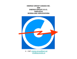 installed vrot 18-1 - Energo Group CANADA Inc