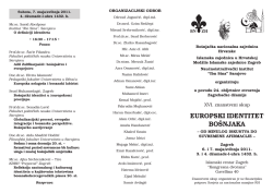 EUROPSKI IDENTITET BO&Scaron;NJAKA