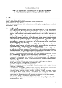 programski zadatak za izradu prostorno