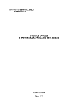 Industrijsko-obrtnička &scaron;kola, Nova Gradi&scaron;ka