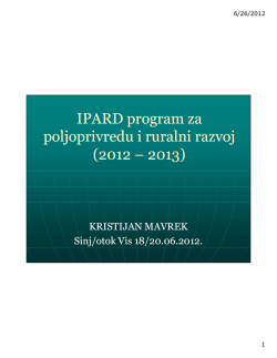 Prezentacija Kristijan Mavrek