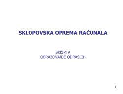 sklopovska oprema računala