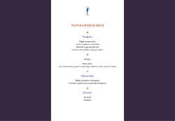 NOVOGODI&Scaron;NJI MENI - Hotel Hippocampus