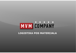 LOGISTIKA POS MATERIJALA