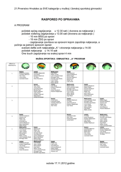 Raspored po spravama A program (.pdf 183kb)