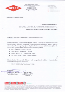 Novi Nadzorni odbor