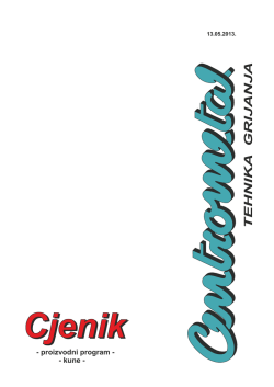 Centrometal cjenik