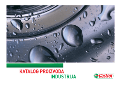 KATALOG PROIZVODA INDUSTRIJA