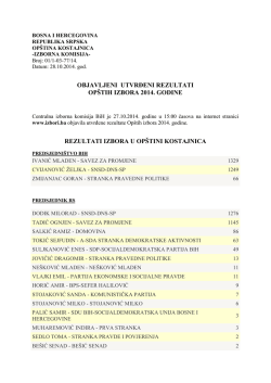 ovdje - Opština Kostajnica