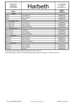 Harbeth - Audio dream