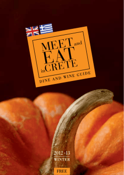 Meet and Eat in Crete