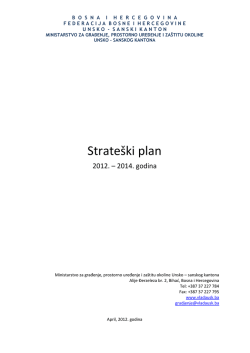 RDA NW BP - Ministarstvu za građenje, prostorno uređenje i za&scaron;titu