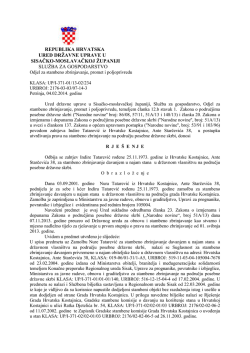 odbija se.pdf - Ured državne uprave u Sisačko