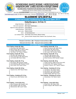 4.Internacionalni kickboxing kup