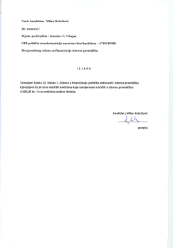 Naziv kandidata: Milan Dobrilovic` Br. stranice:1 - IDS-DDI