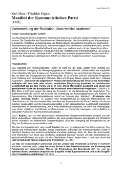 Manifest der Kommunistischen Partei
