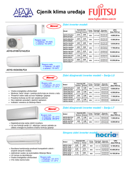AFAJA FUJITSU Cjenik s fotografijama 2011
