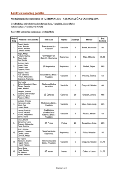 ljestvica konačnog poretka