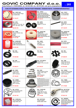 dijelovi zateznika konca