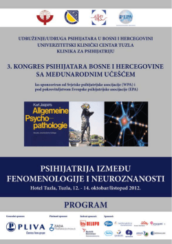 Untitled - Udruženje/Udruga psihijatara u Bosni i Hercegovini