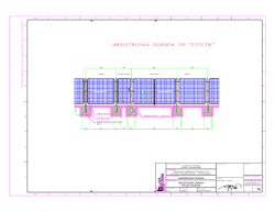 INDUSTRIJSKA OGRADA TIP "ESTETIK"