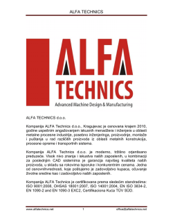 ALFA Technics doo