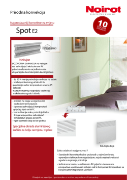 Spot E2 - Vomul kvaliteta