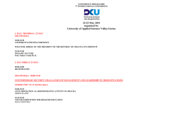 Program konferencije