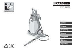 720 MXS - Alfred K&auml;rcher Gmbh and Company
