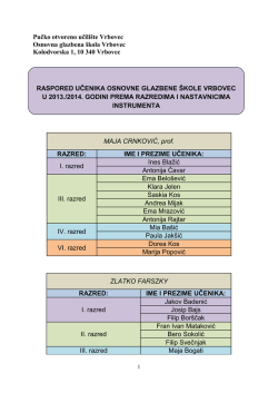 IME I PR - Pučko otvoreno učili&scaron;te Vrbovec