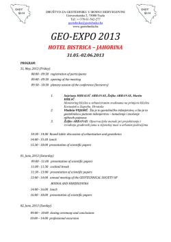 GEO GEO-EXPO 2013