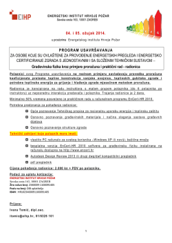 JEDNODNEVNI STRUČNI SEMINAR