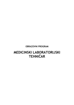 4-14 Medicinski laboratorijski tehnicar