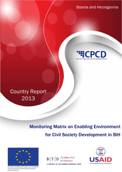 Country Report 2013