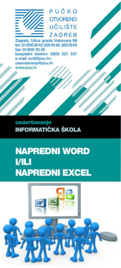 NAPREDNI WORD I/ILI NAPREDNI EXCEL