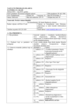 Savremeni religijski pokreti