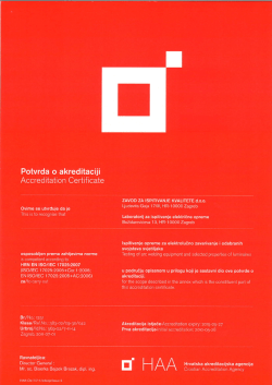 Untitled - Zavod za ispitivanje kvalitete doo