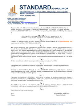 STANDARDAD PRNJAVOR - Standard