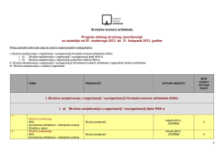 1 Hrvatska komora arhitekata Program stalnog stručnog