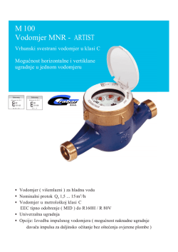 M 100 Vodomjer MNR - ARTIST