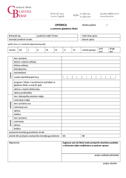 upisnica os