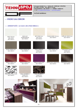 TEHNOSPOJ-katalog PLOČASTI MATERIJALI