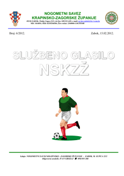 ovdje - Nogometni savez Krapinsko