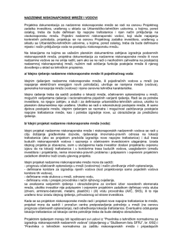 nadzemne niskonaponske mreže i vodovi