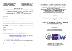 Program - Hrvatsko dru&scaron;tvo za zbrinjavanje otežanog di&scaron;nog puta