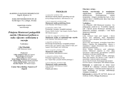 Program - Akademija za razvojnu rehabilitaciju