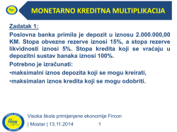 Multiplikacija - Fircon Visoka škola Mostar