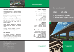 CEM I &ndash; 52,5 N